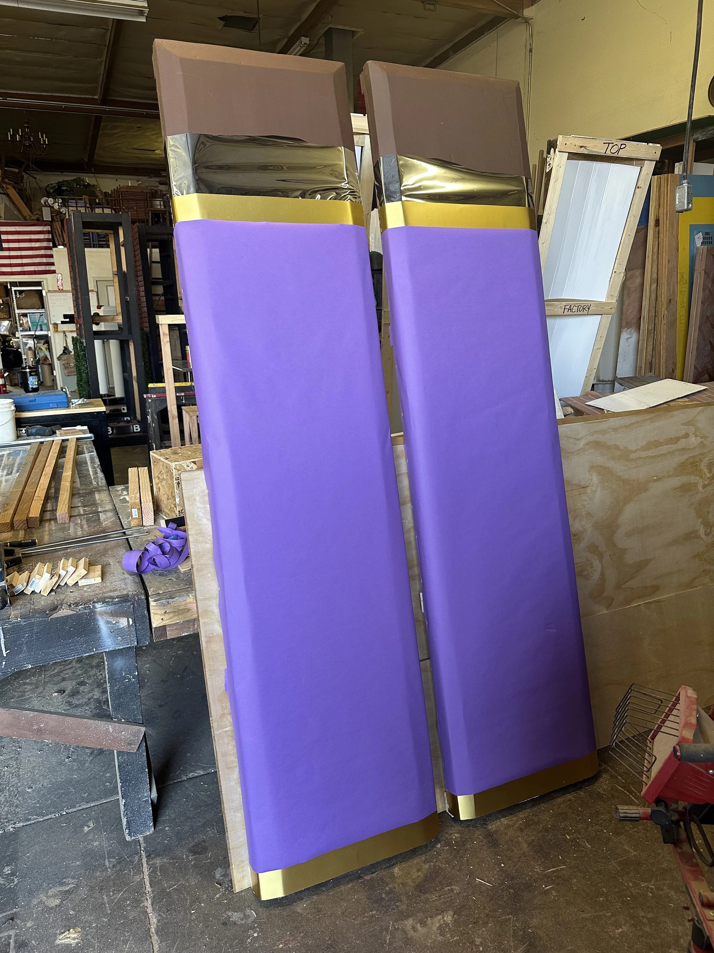 Oversized Chocolate Bars - Willy Wonka / Alice in Wonderland - Tulare County Office of Education Theater Co.