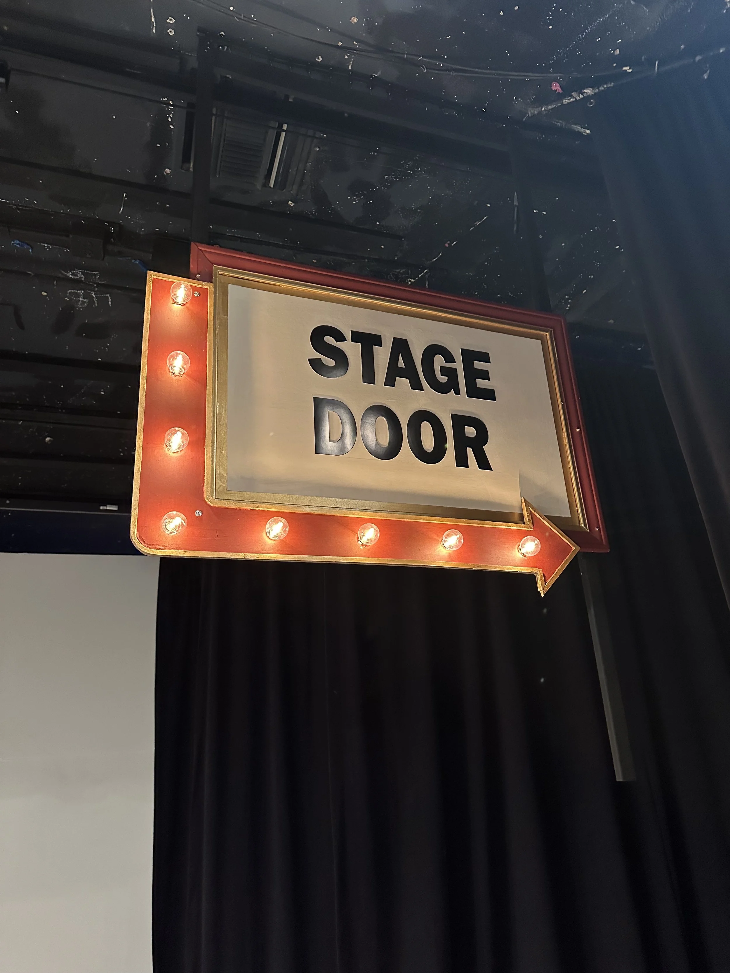 Stage Door Sign - The Producers