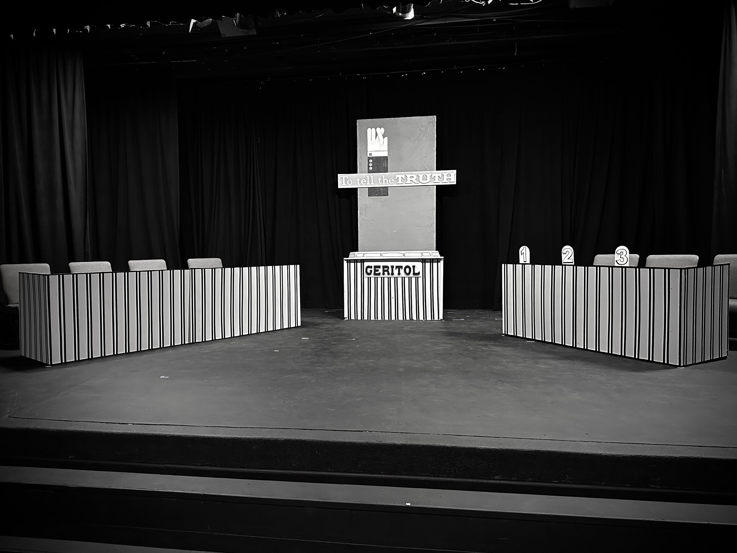 To Tell The Truth Set Recreation - The Norma Conquests - Visalia Ice House Theater