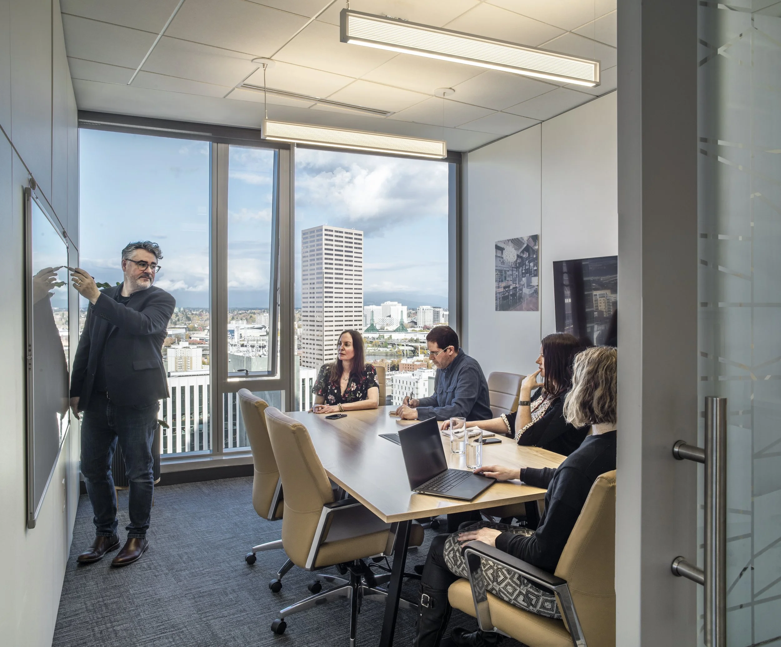 conference with peeps.jpg