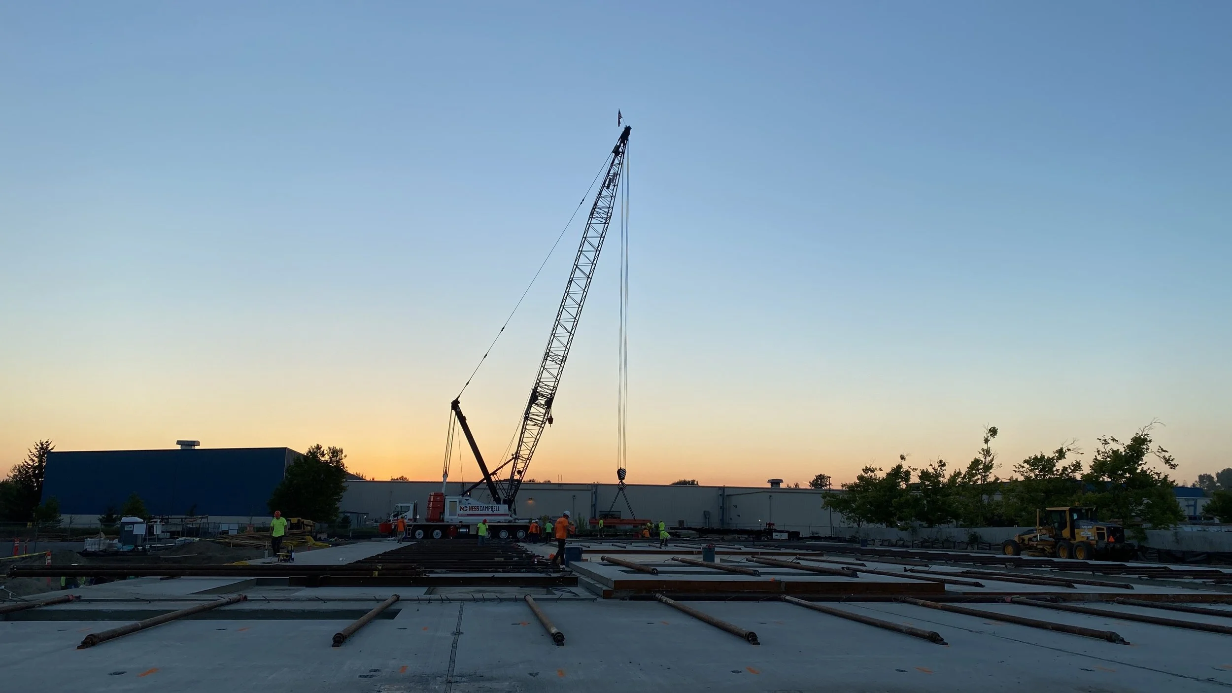 Ramsey Concrete Tilt Building Industrial Construction by JHC Companies in Portland Oregon Progress 3.jpg