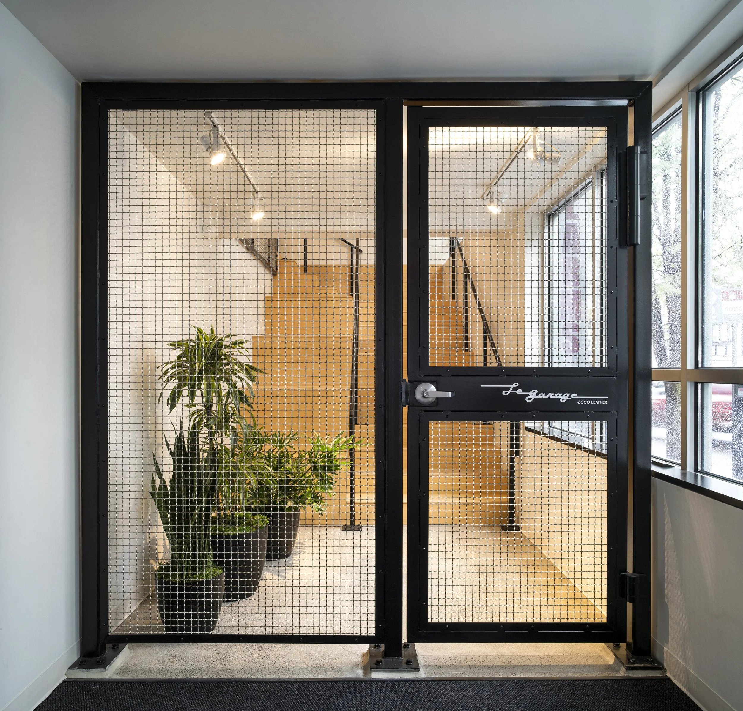 Modern industrial interior highlighting precision construction and clean design execution