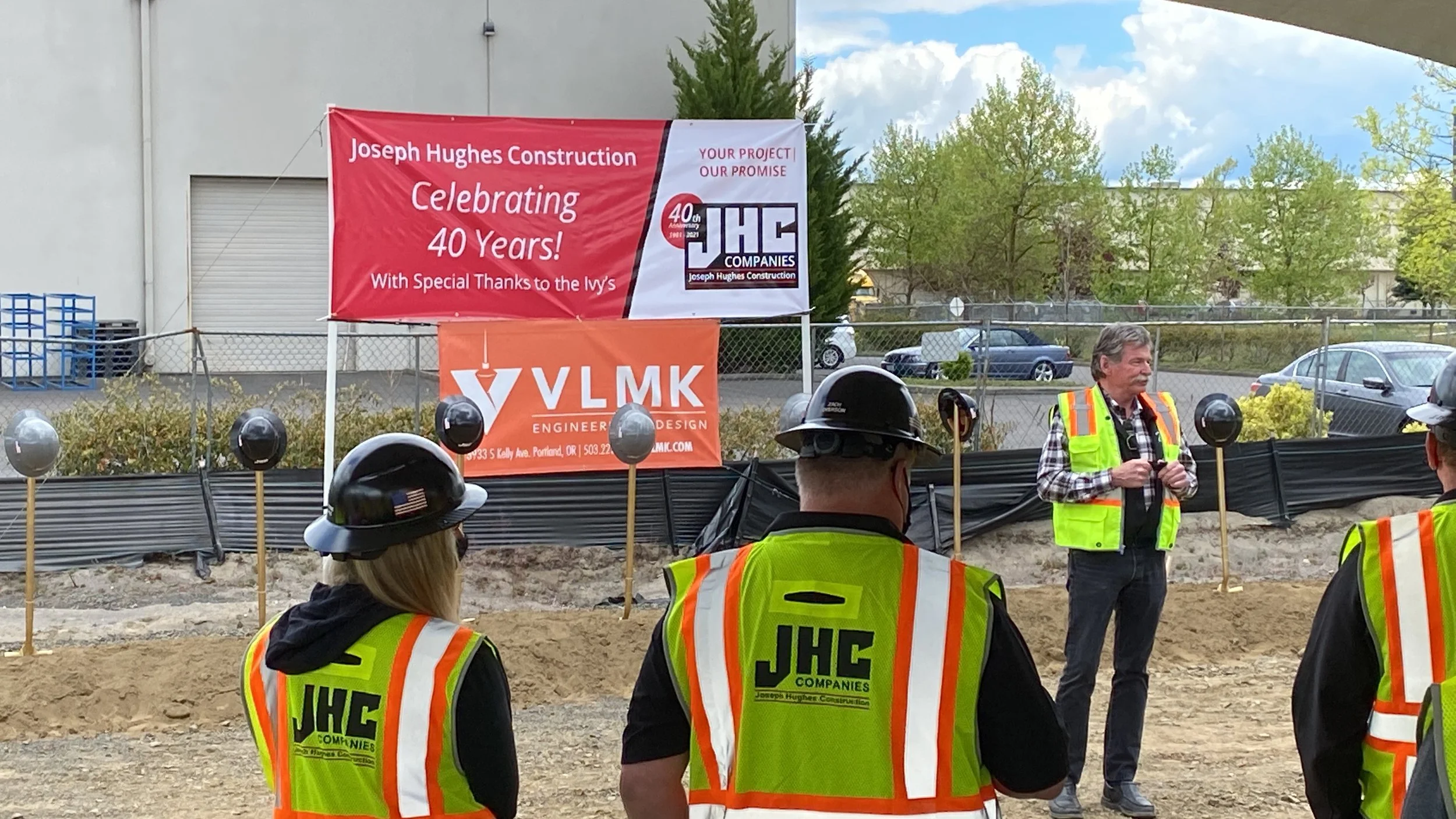 Ramsey Concrete Tilt Building Industrial Construction by JHC Companies in Portland Oregon Breaking Ground.jpg