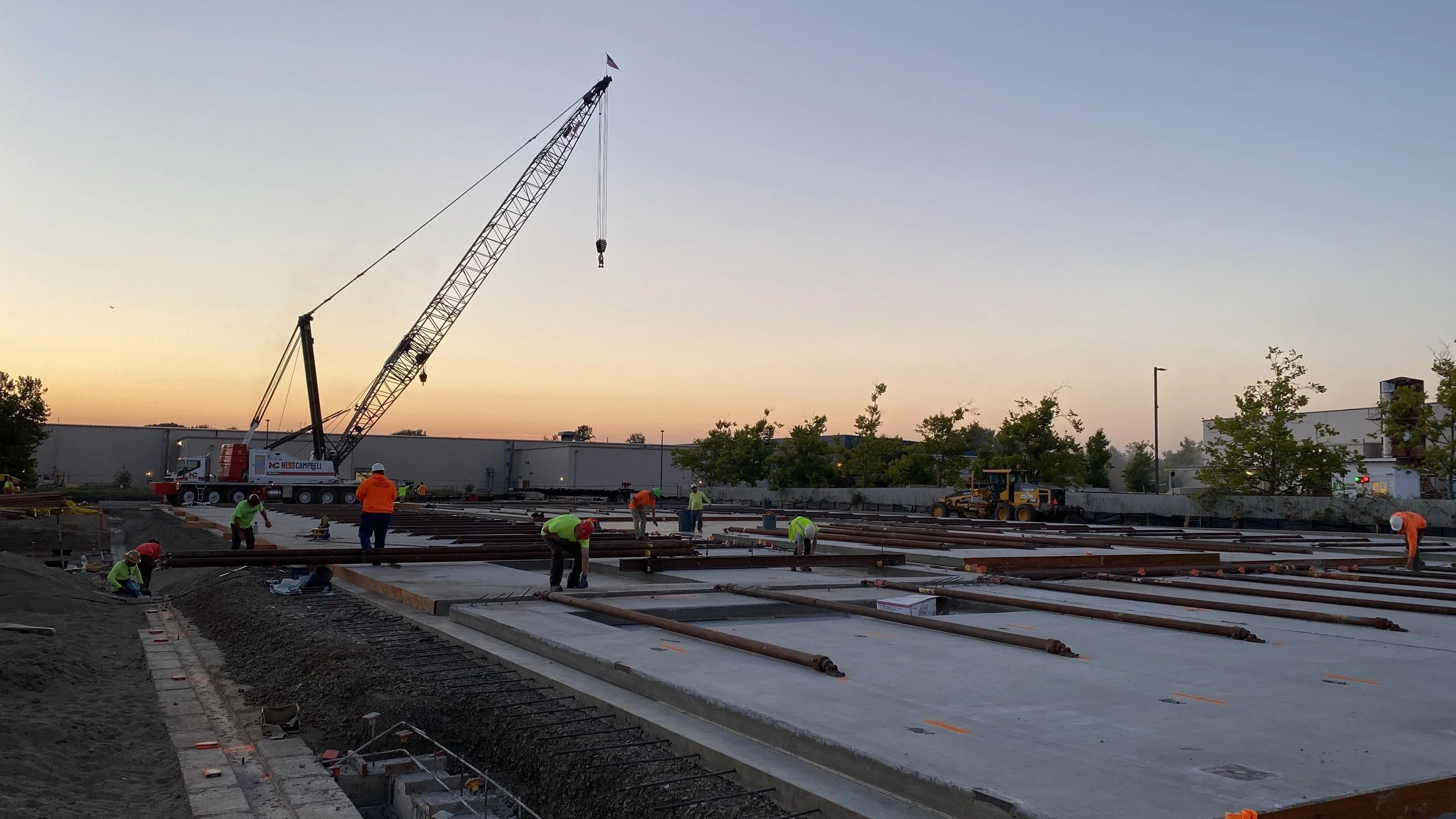 Ramsey Concrete Tilt Building Industrial Construction by JHC Companies in Portland Oregon Progress 2.jpg