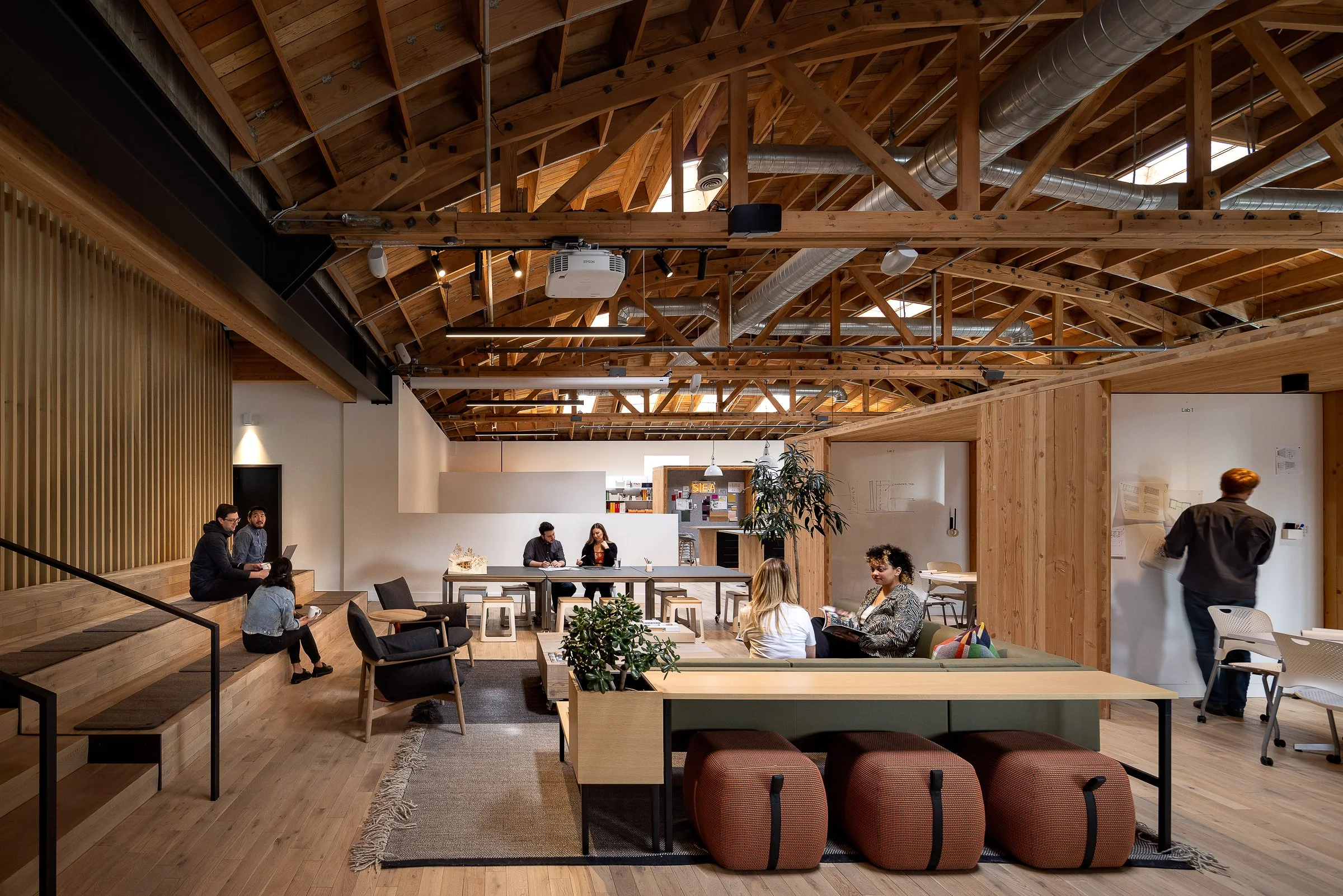 Modern mass timber office design JHC Scott Edwards Architecture Portland