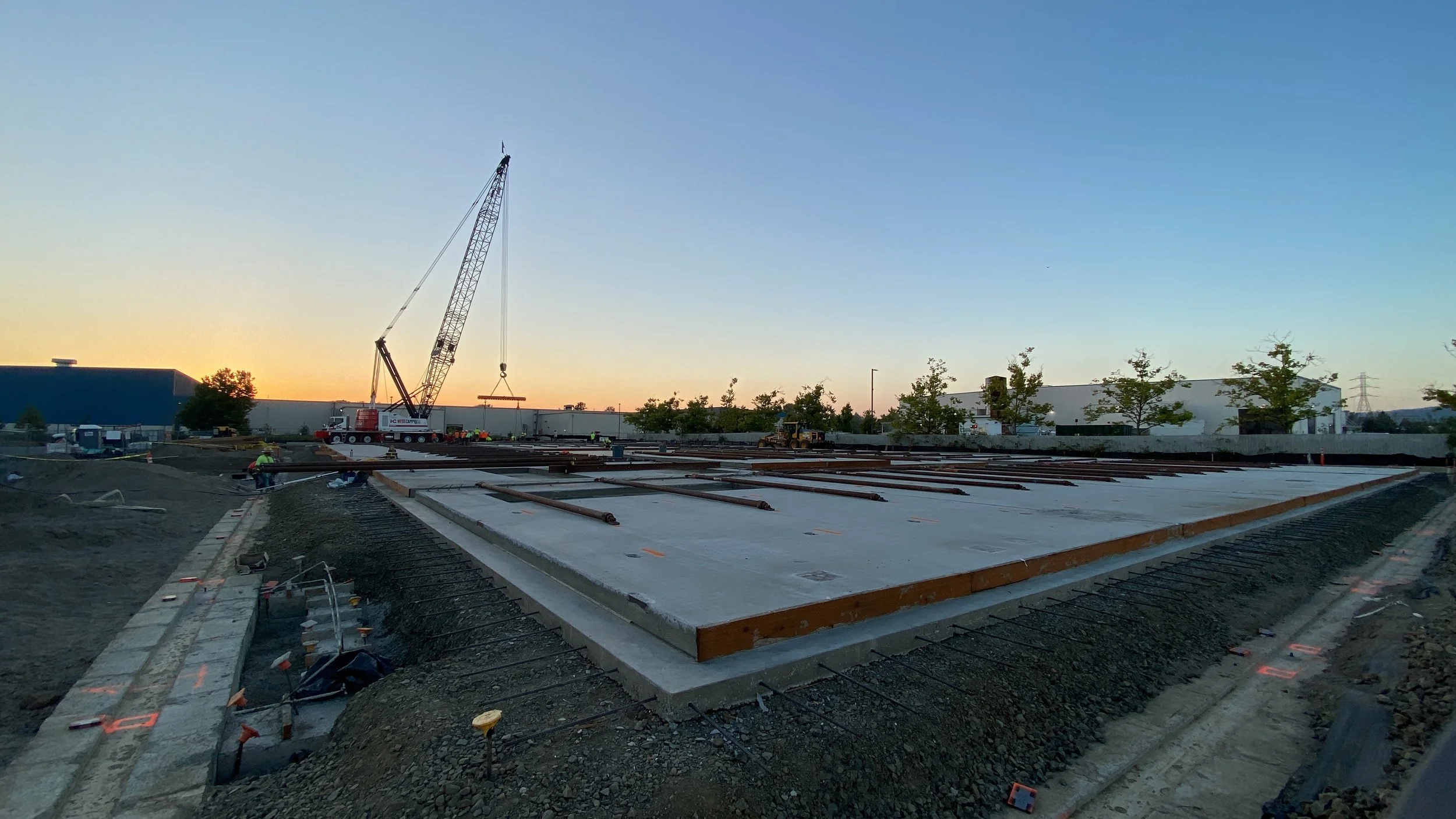 Ramsey Concrete Tilt Building Industrial Construction by JHC Companies in Portland Oregon Progress 4.jpg