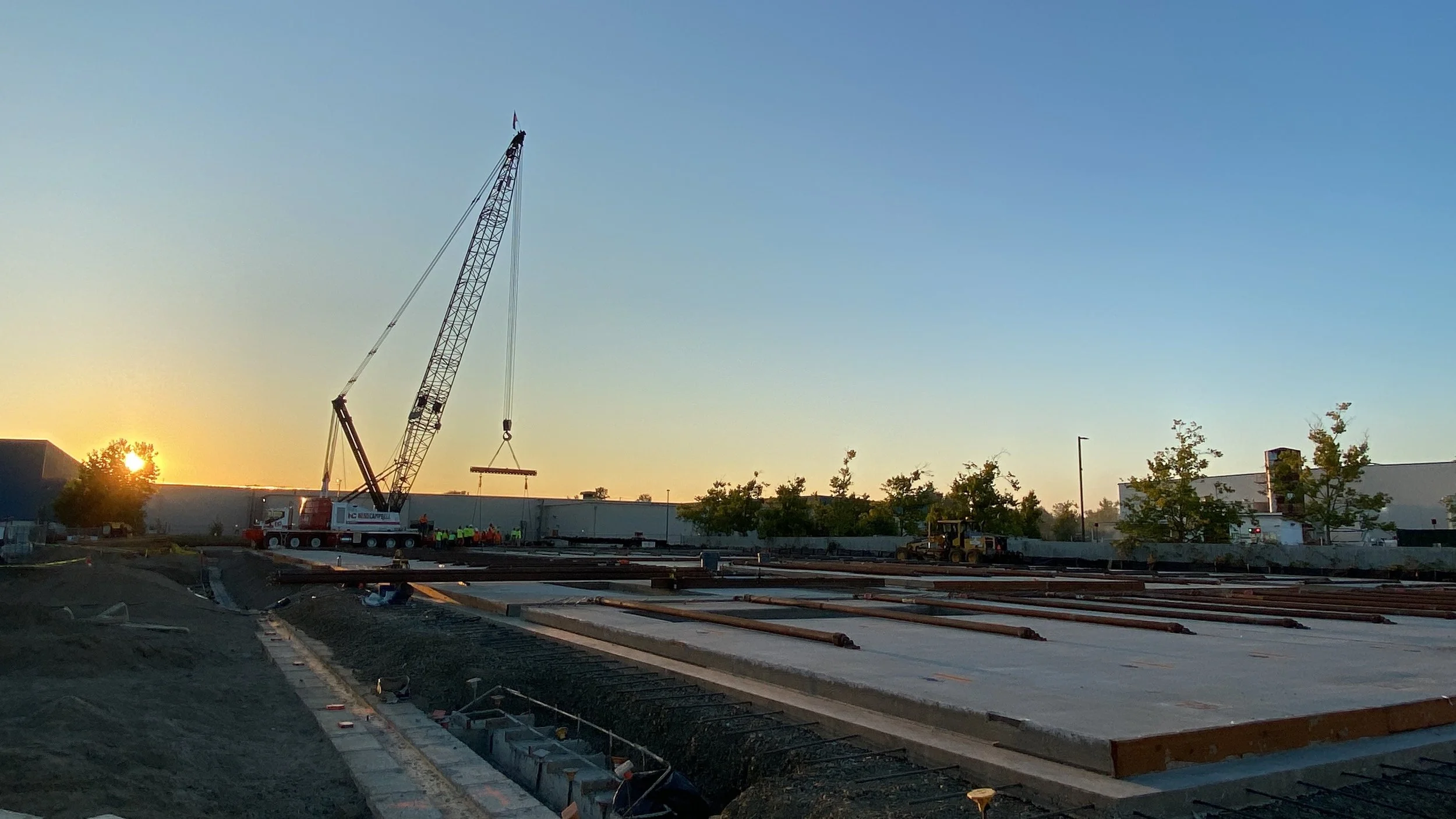 Ramsey Concrete Tilt Building Industrial Construction by JHC Companies in Portland Oregon Progress 7.jpg