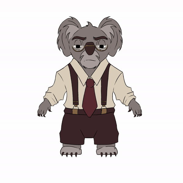 Threadneedle - Australian Animal character design
