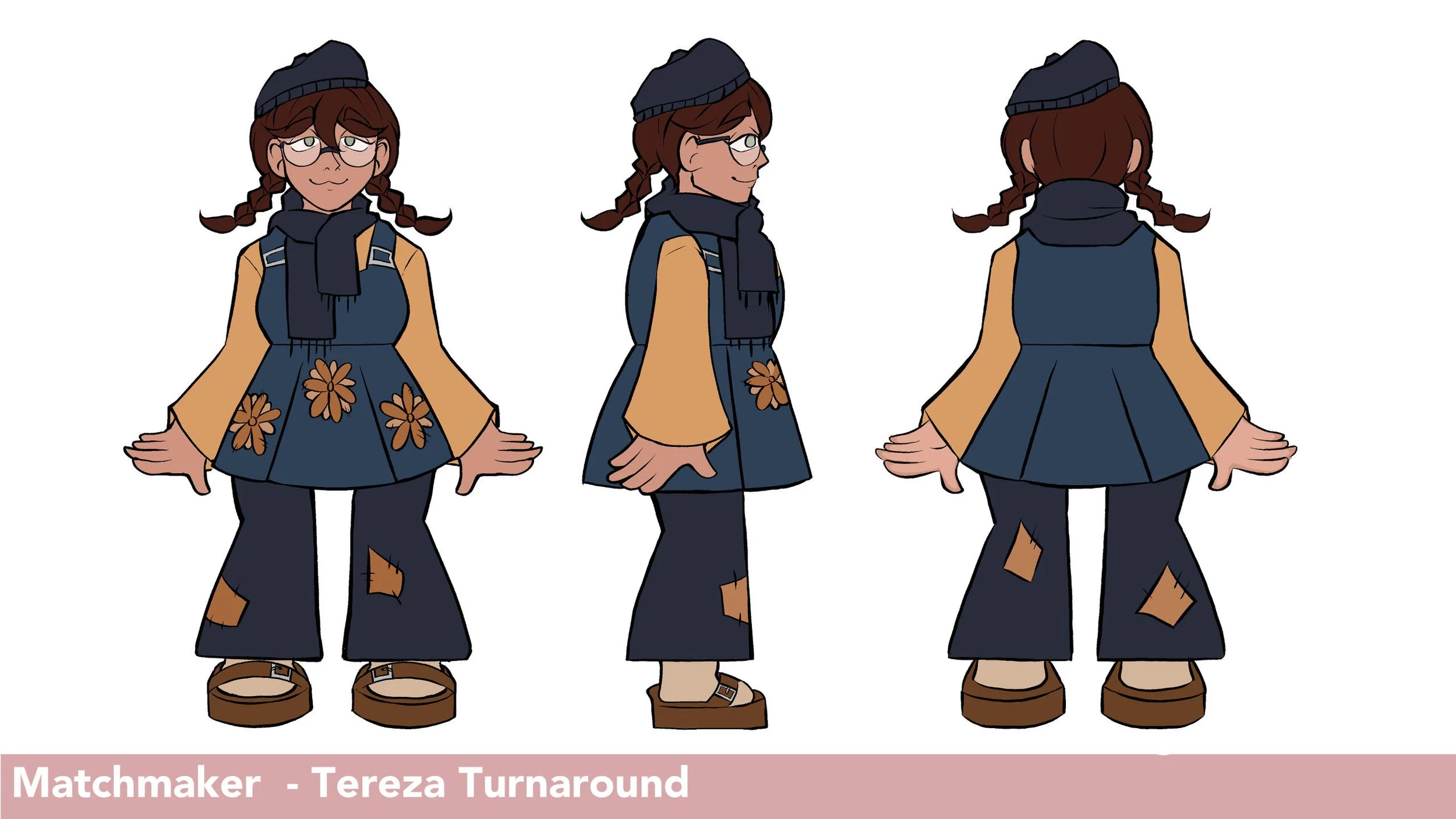 Matchmaker - Tereza Design for 2D Animated Series