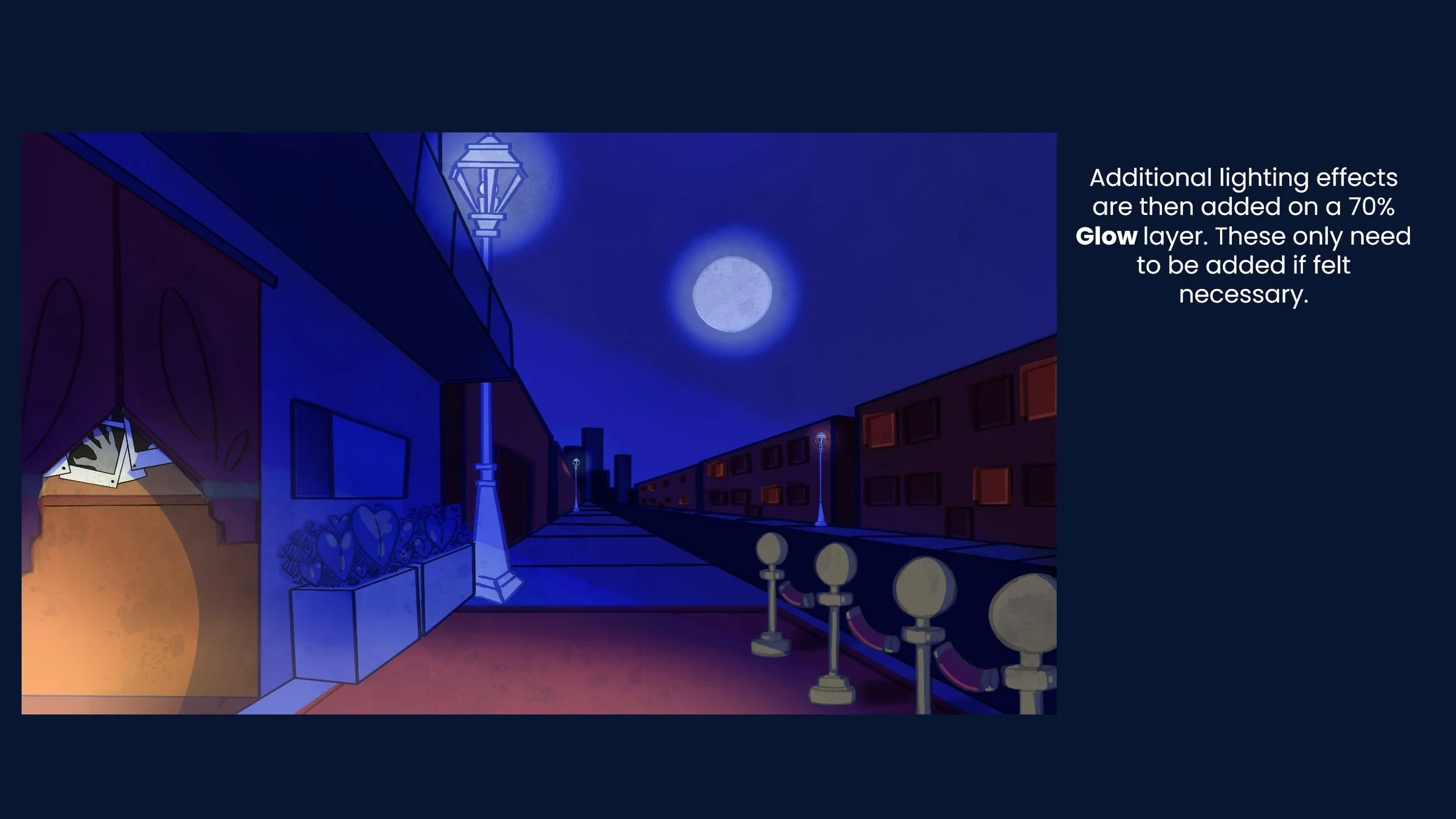 A Background / Layout guide I created for our background artists on the film.