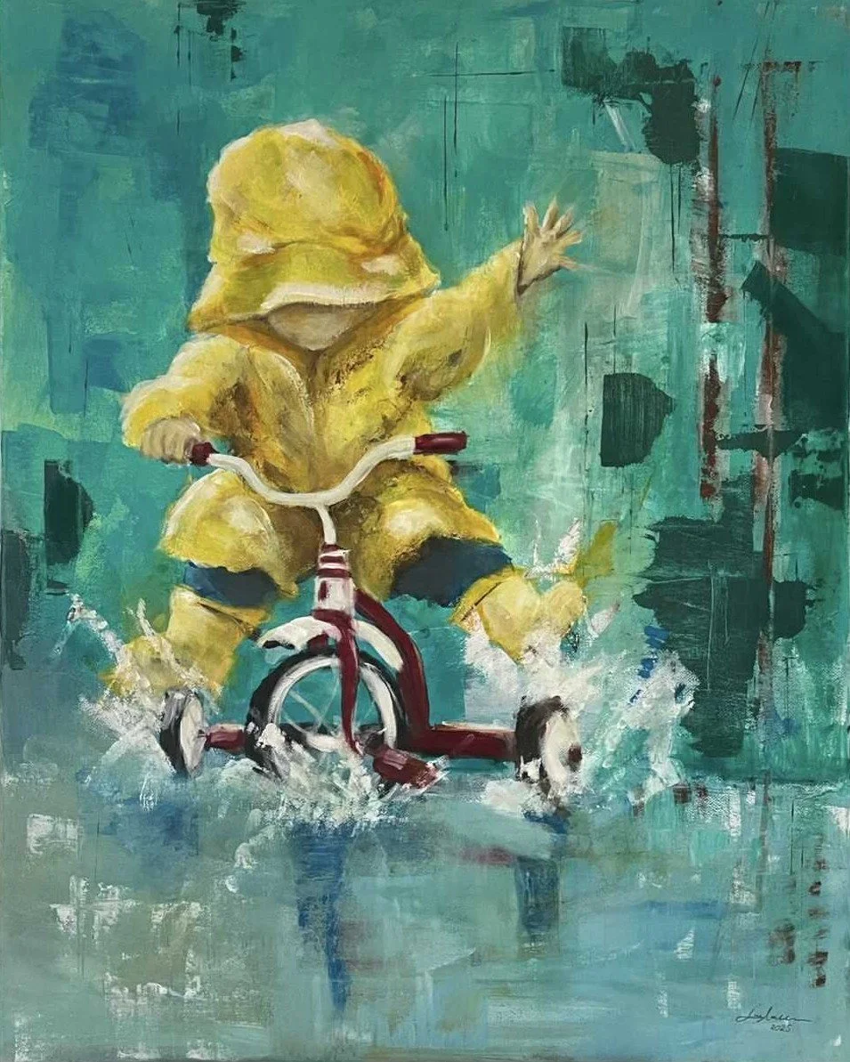"Under the Clouds"
50x60 cm.
Kr. 3.500