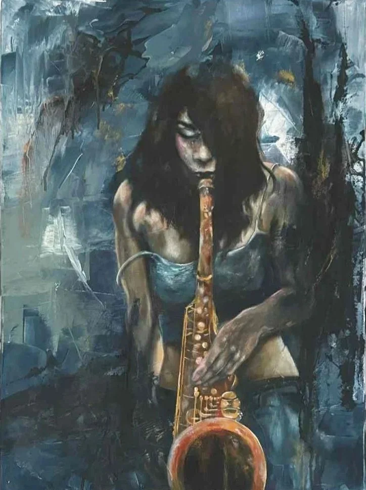 "Let me go"
80X60 cm.
Kr. 7.500