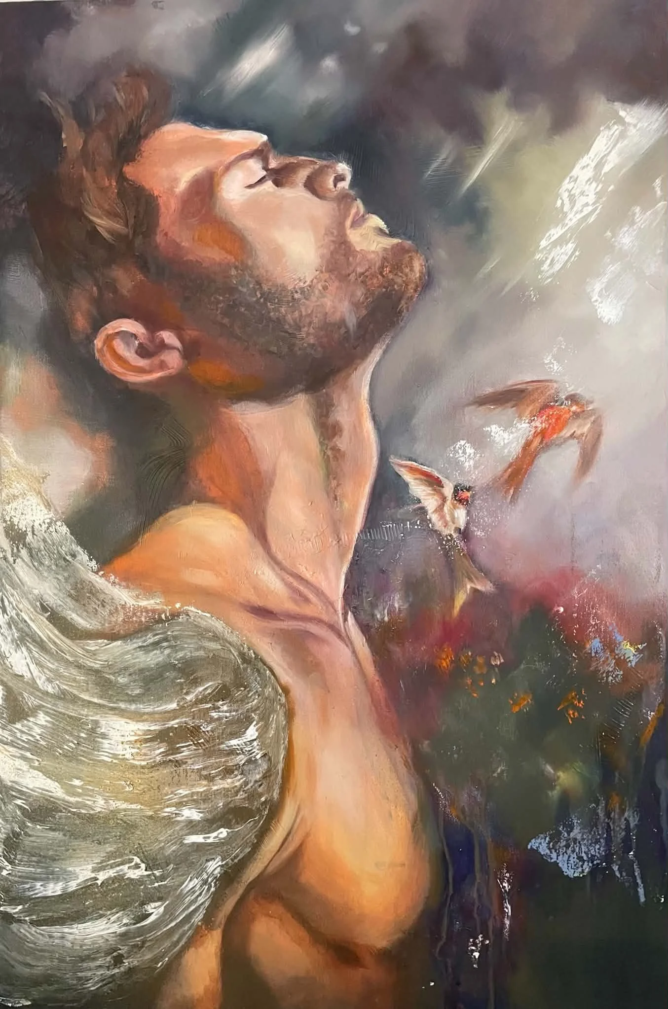 "Where wings begin"
40x60 cm.
kr. 6.500