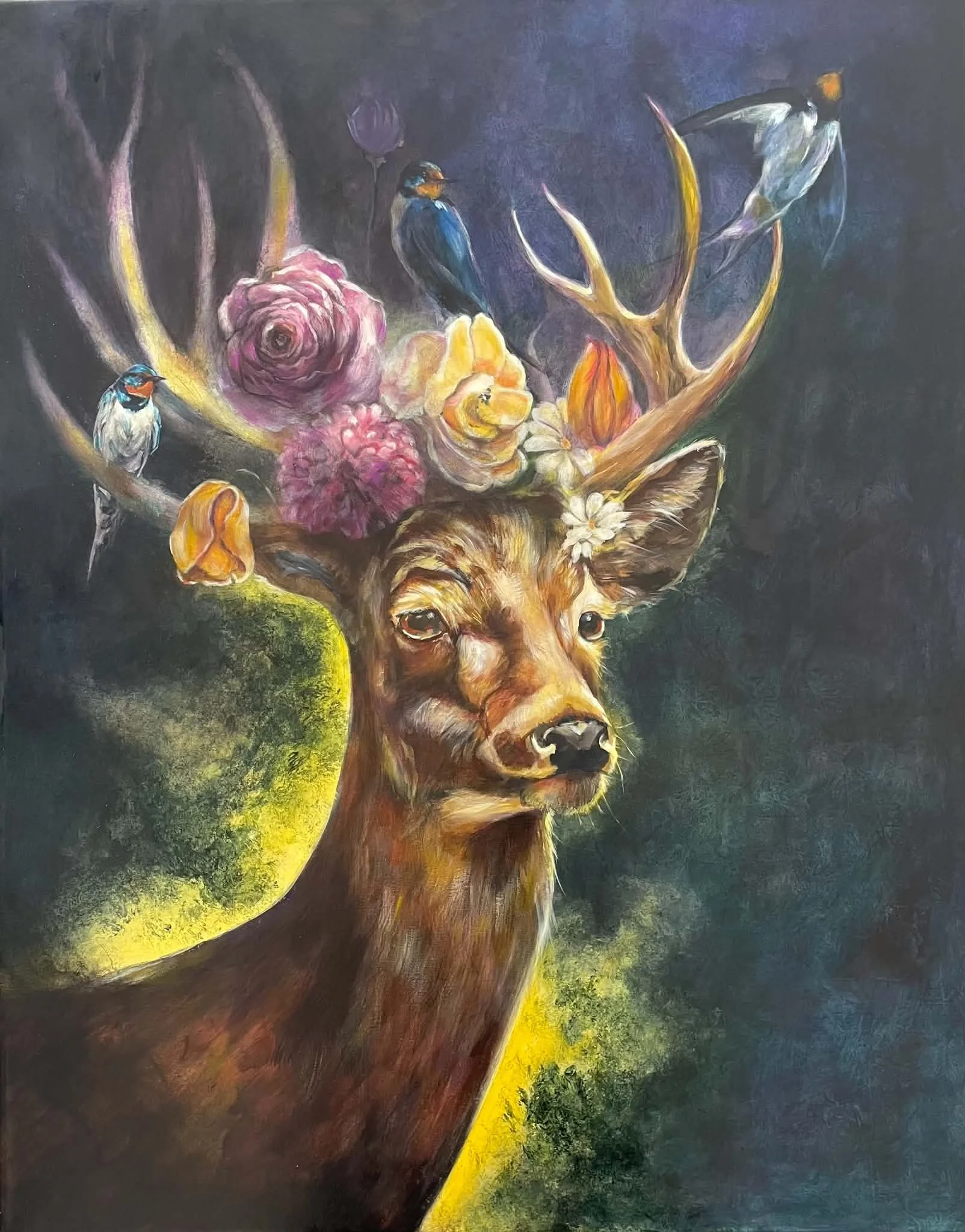 "Crown of Nature"
100x80 cm.
kr. 14.500