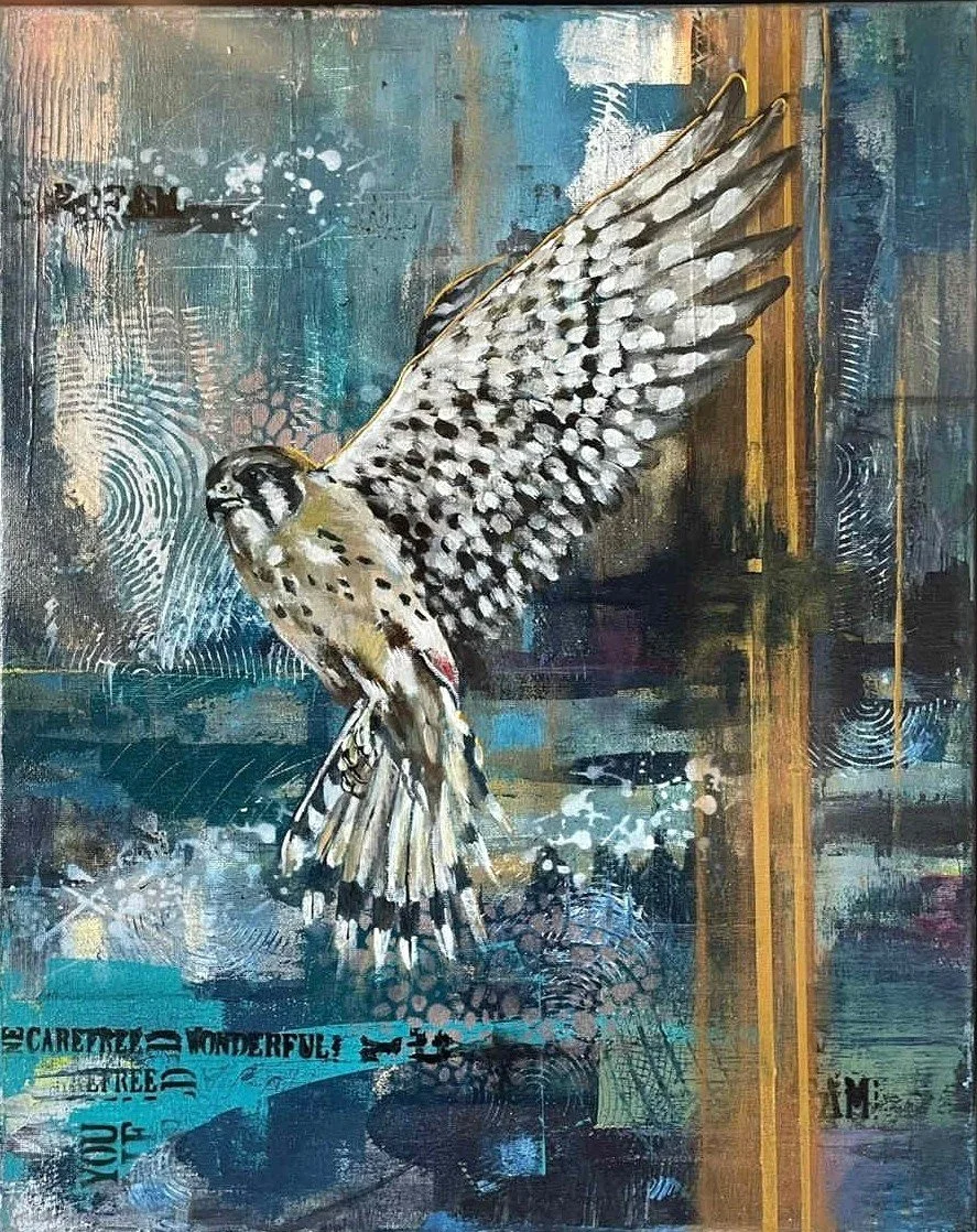 "Message of the wings"
40x50 cm.
Kr. 3.500
