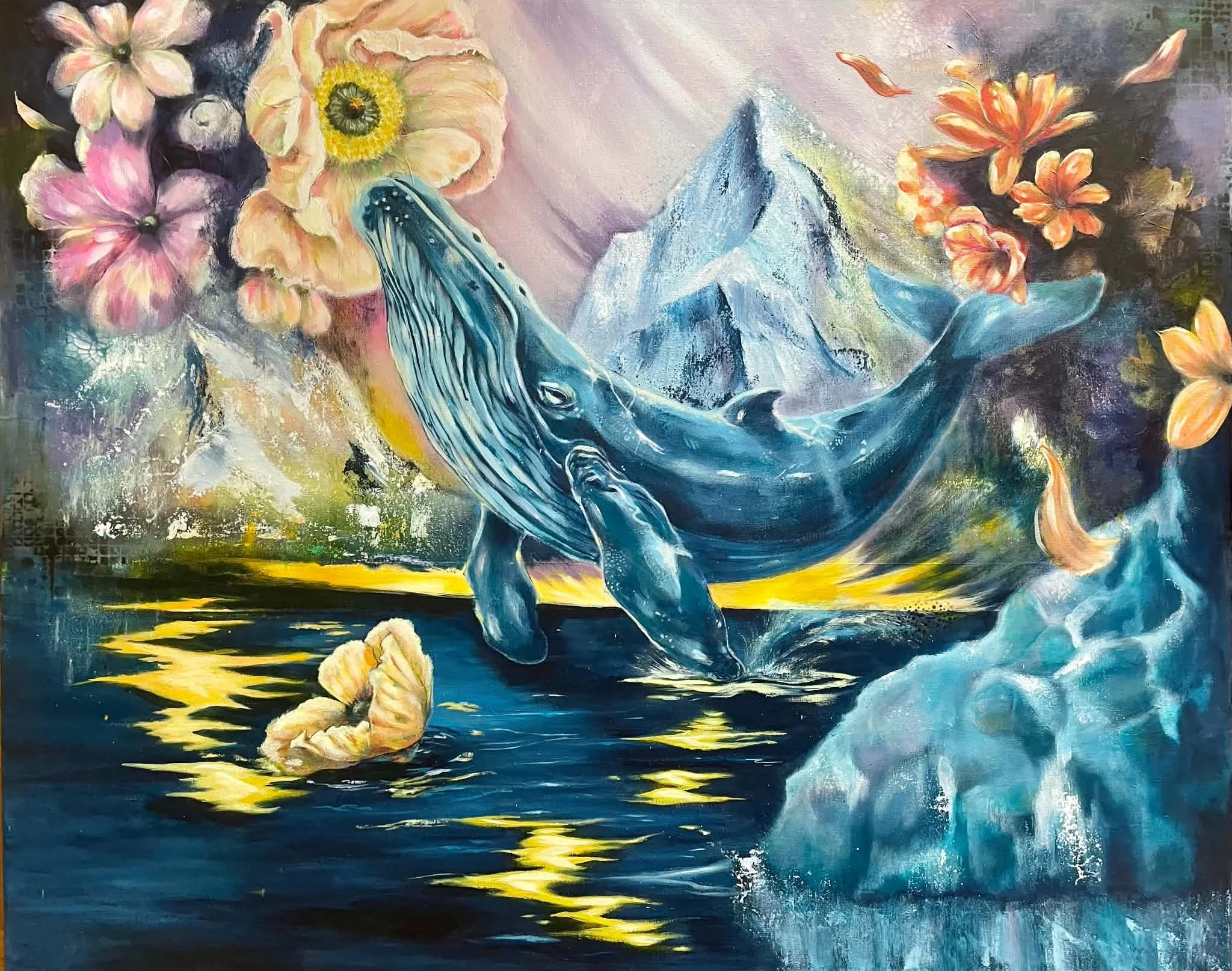 "Voices of the Ice"
80x100 cm.
Kr. 14.500
