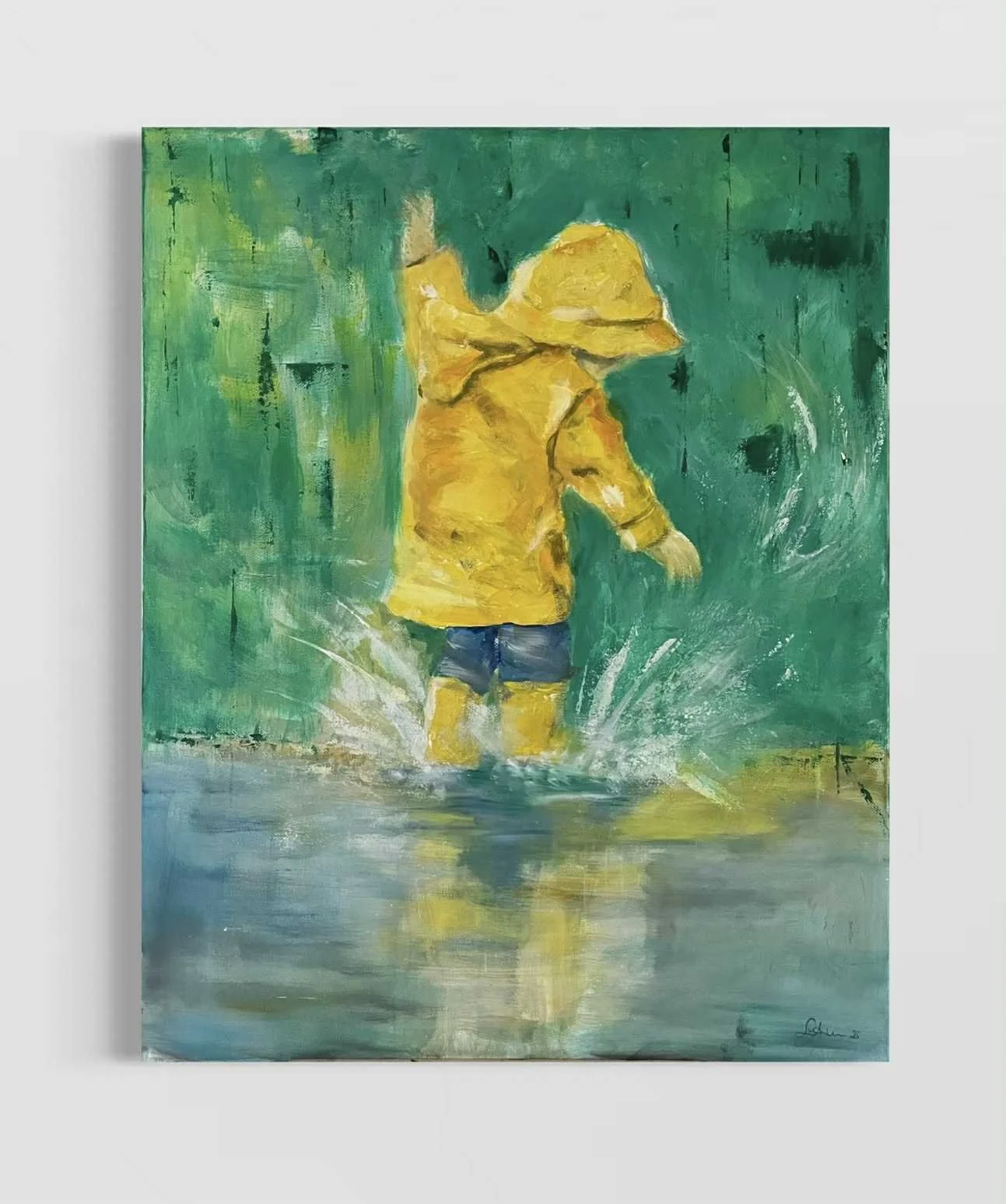 "Beyond the Rain"
50x60 cm
Kr. 2.500