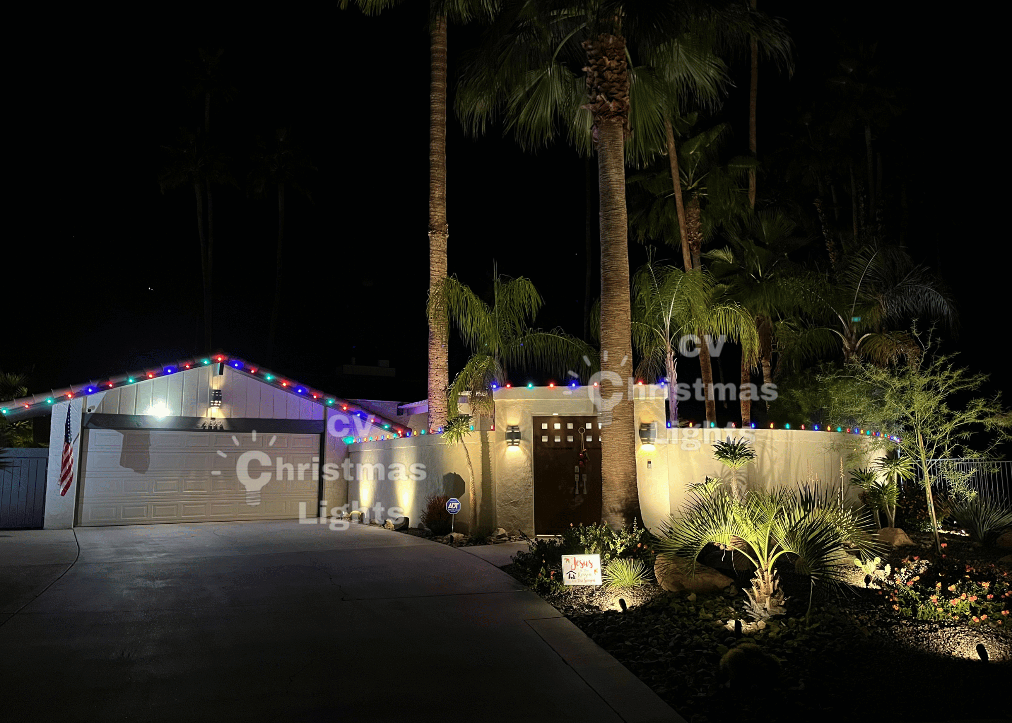 Palm Springs Christmas Lights