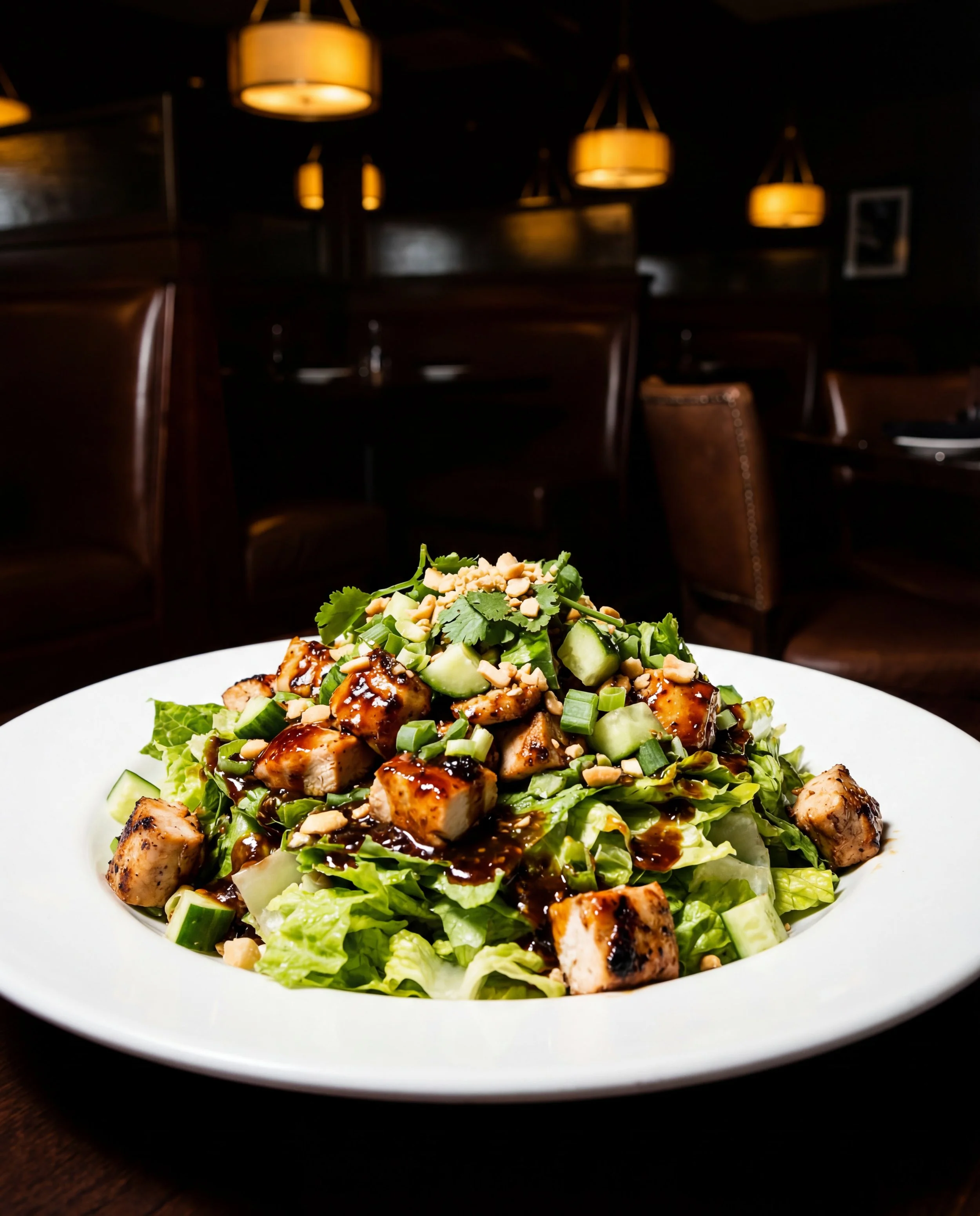 Korean BBQ Chicken Salad