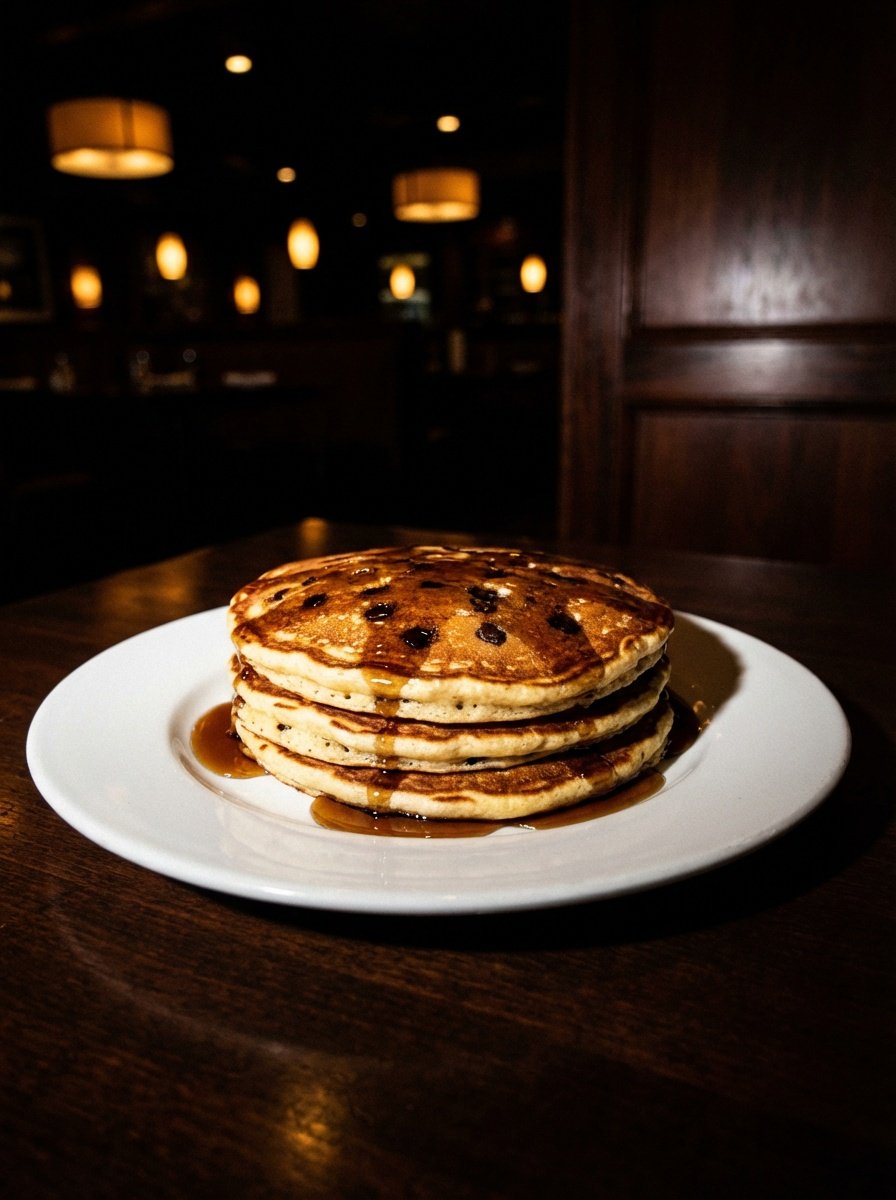 Chocolate Chip Protein Pancakes
