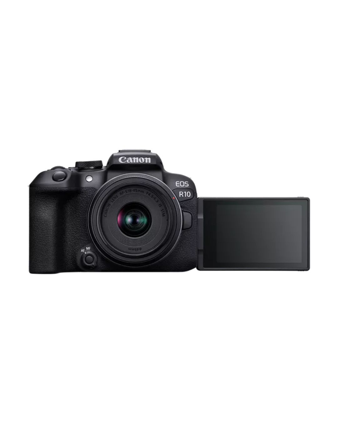 Canon EOS R10 Mirrorless Camera + 18–45mm Kit Lens