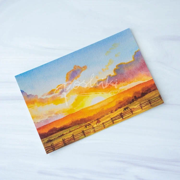Koele Sunset Postcard