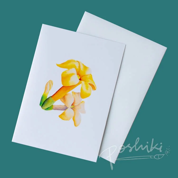 Puakenikeni Greeting Card