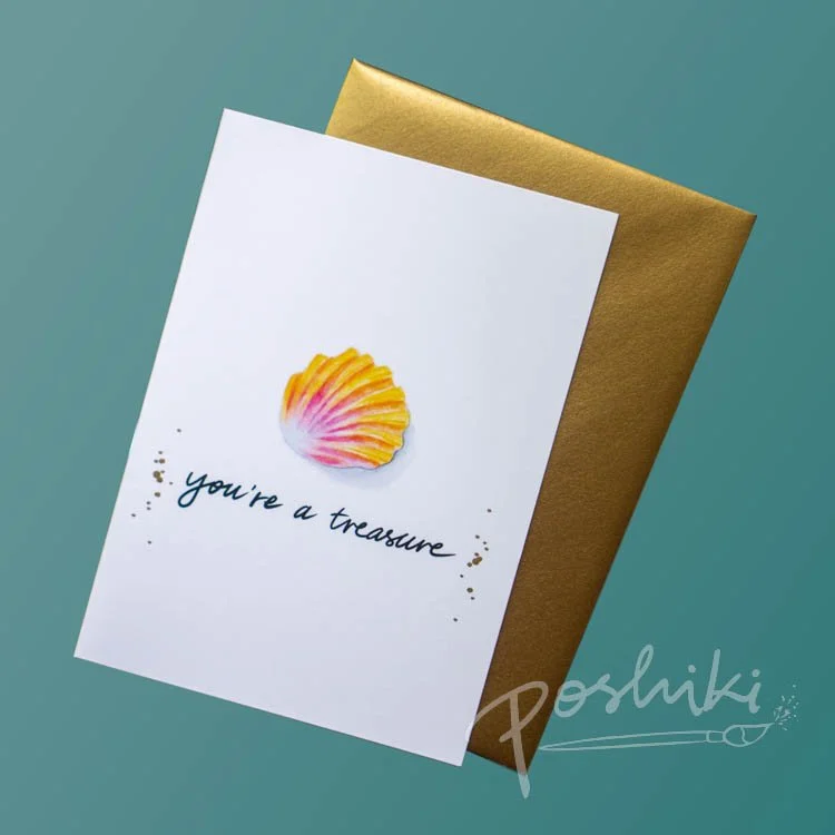 "You're a treasure" Greeting Card