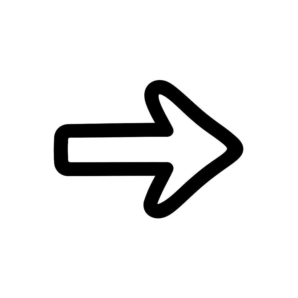 A black arrow pointing to the right