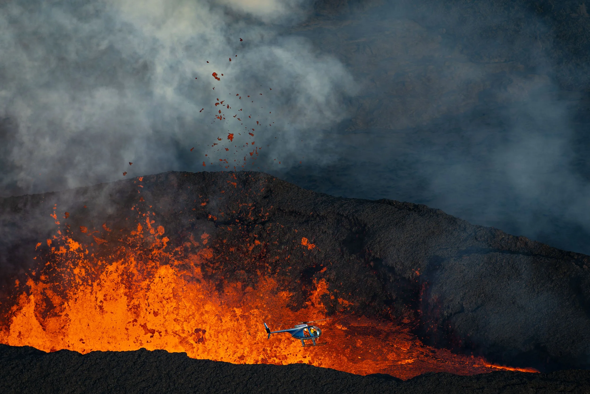 Event Horizon - Mauna Loa Eruption Aerial Photography by Cody Roberts.jpg
