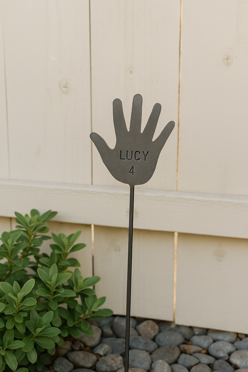 metal stake single hand - little roots metalworks