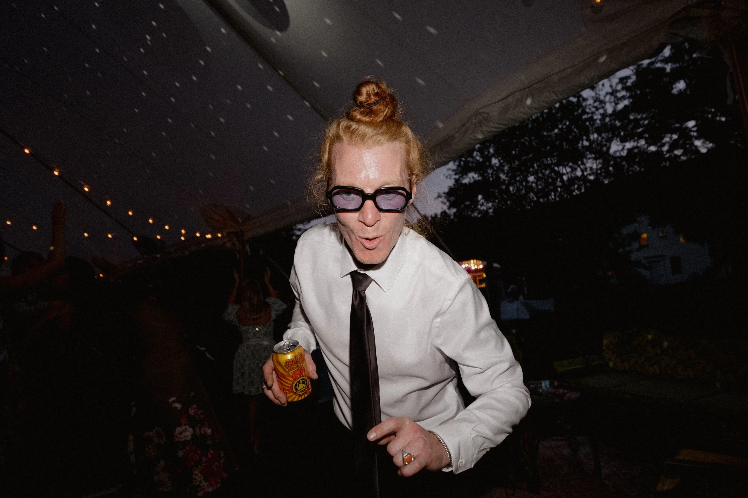 Bartending at a Berkshire wedding