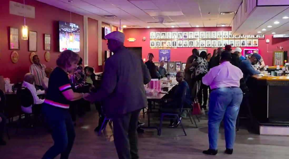 Guests socializing during a Nikki NYX International Karaoke & Dance night, reflecting the relaxed, mature, and inclusive environment beyond traditional bar karaoke.