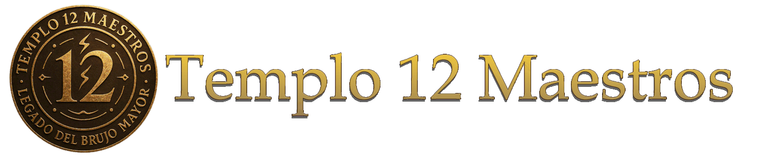 12 Maestros. Centro Espiritual Brujo Mayor CRAN Sucesor