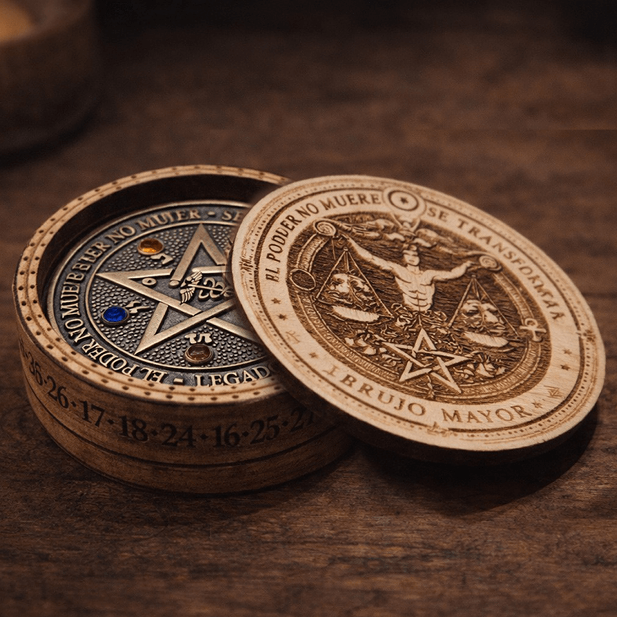 Talisman con su Caja