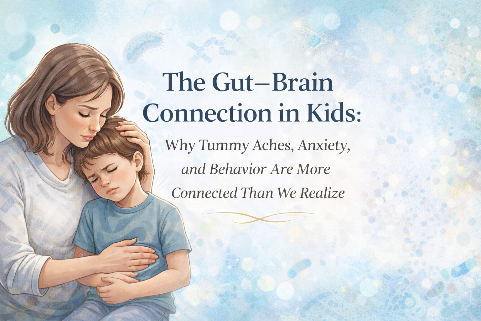 The Gut–Brain Connection in Kids: Why Tummy Aches, Anxiety, and Behavior Are More Connected Than We Realize