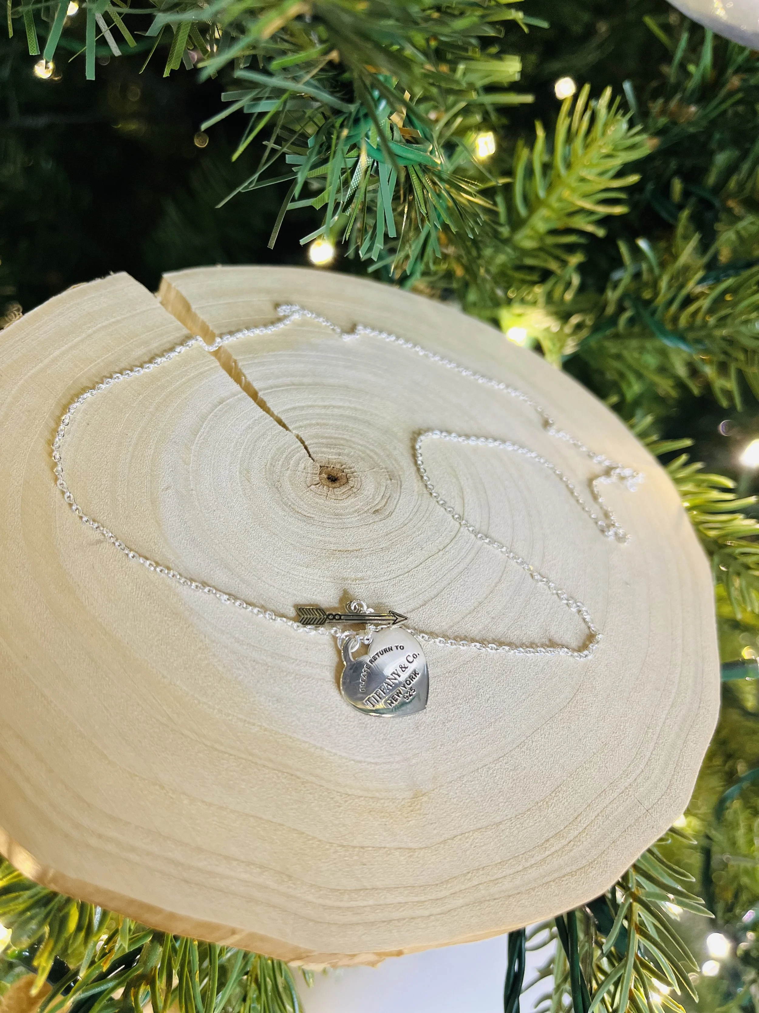 Tiffany Arrow Heart Necklace