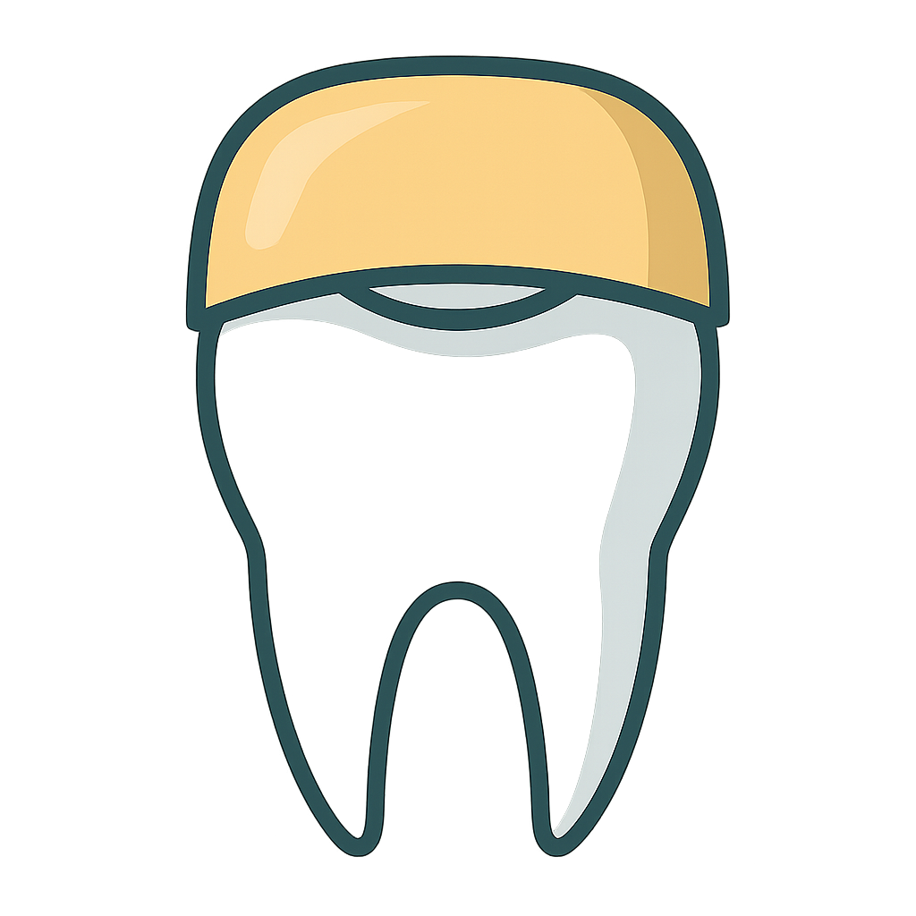Dental crowns for damaged or broken teeth