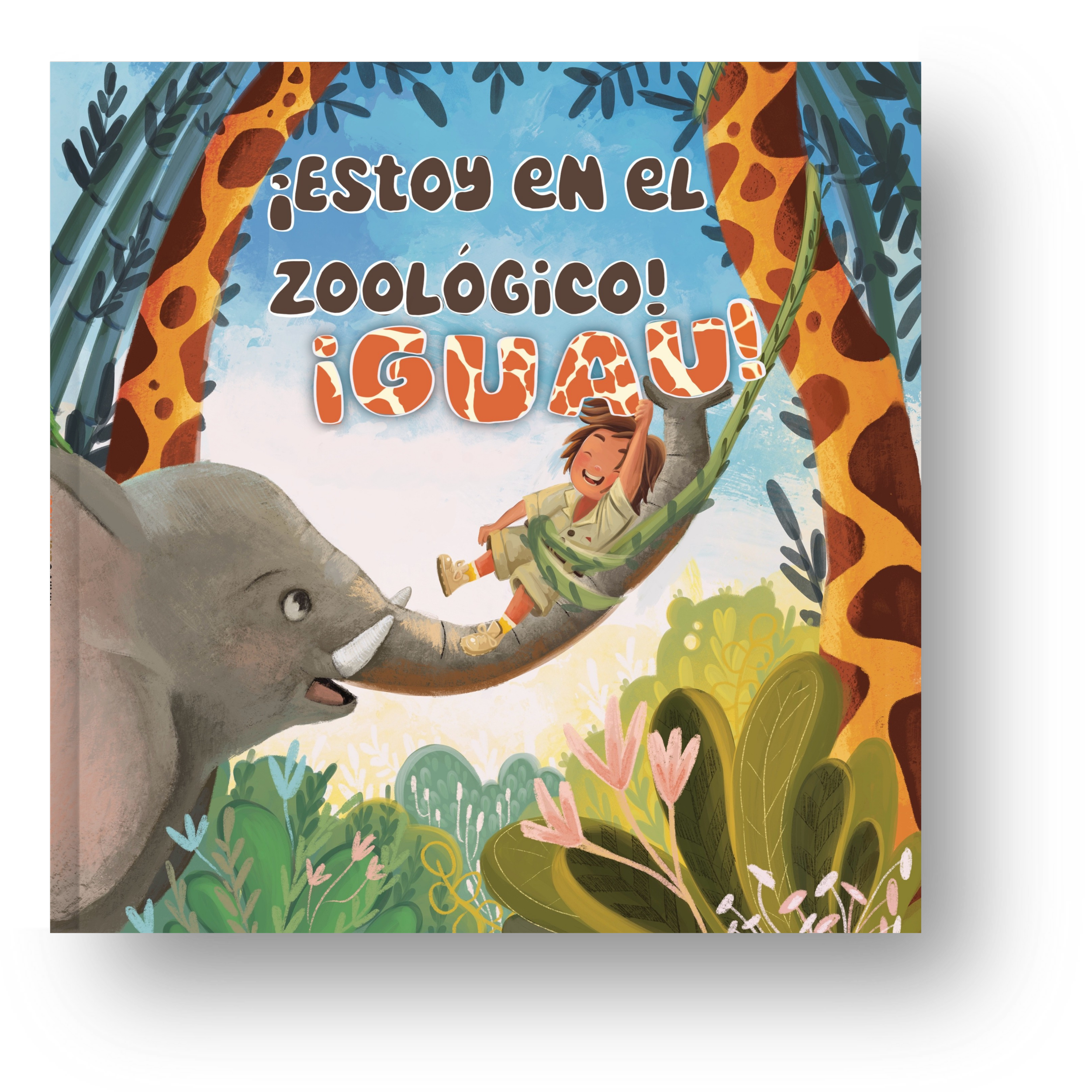 PREORDER:  ¡Estoy en el zoológico! ¡Guau!  Hardcover Book
