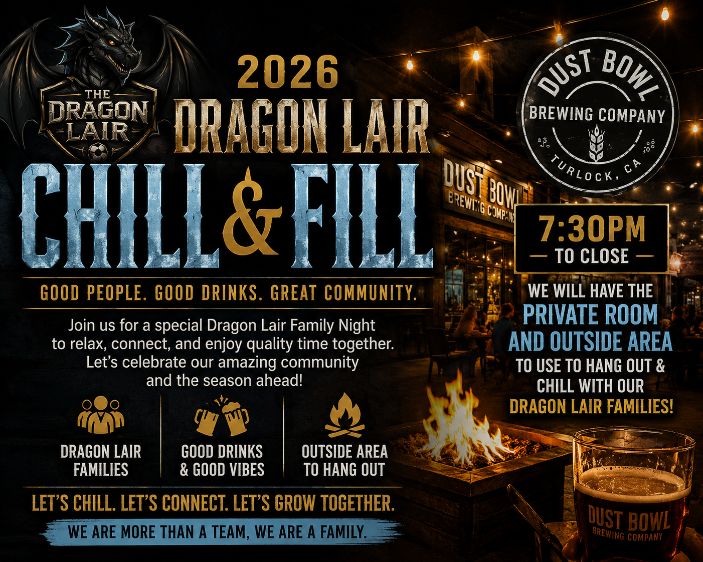 26' Dragon Lair Chill & Fill