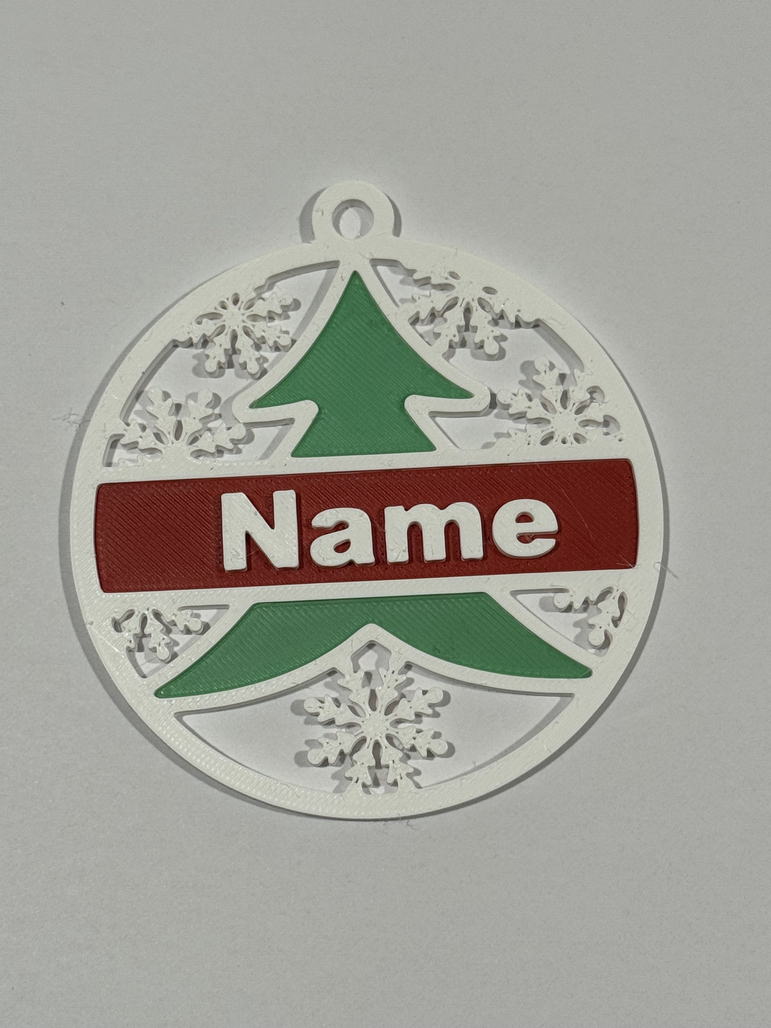 Name ornaments