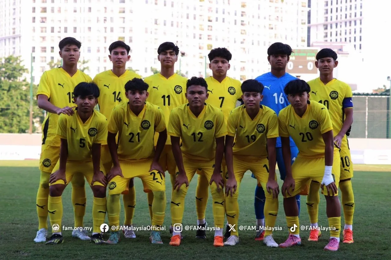 Harimau Malaya U-17 Roar into Contention with Perfect Start in AFC Qualifiers