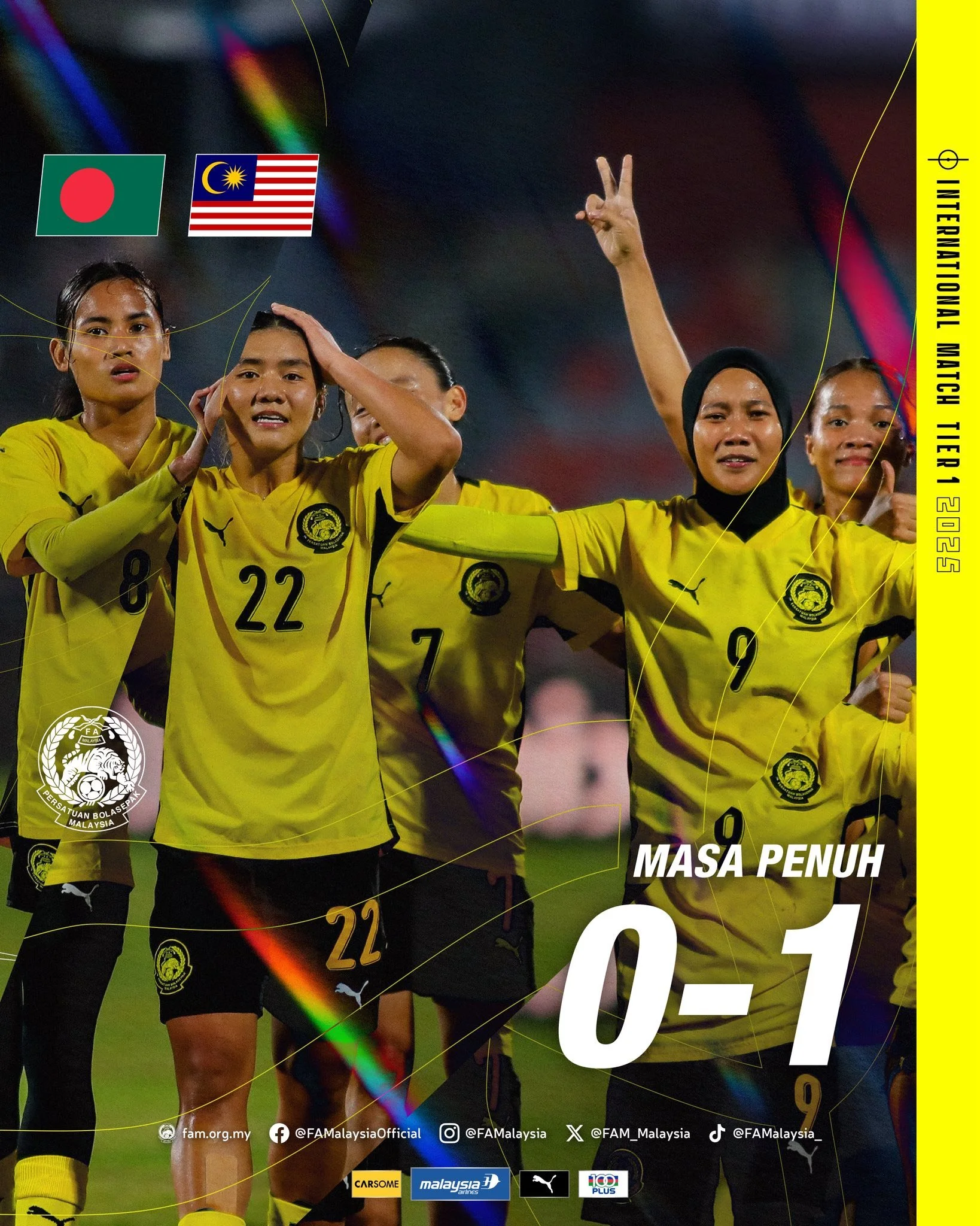 Malayan Tigresses to Victory in Tri-Nation Opener
