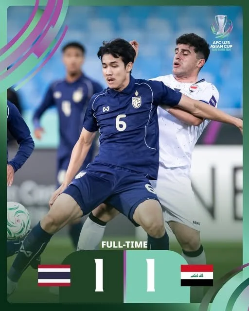 Thailand Snatch Vital Point Against Iraq