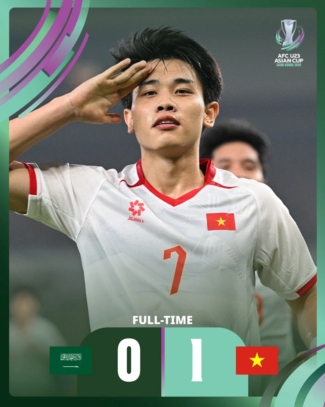 Vietnam Stuns Saudi Arabia to Sweep Group A