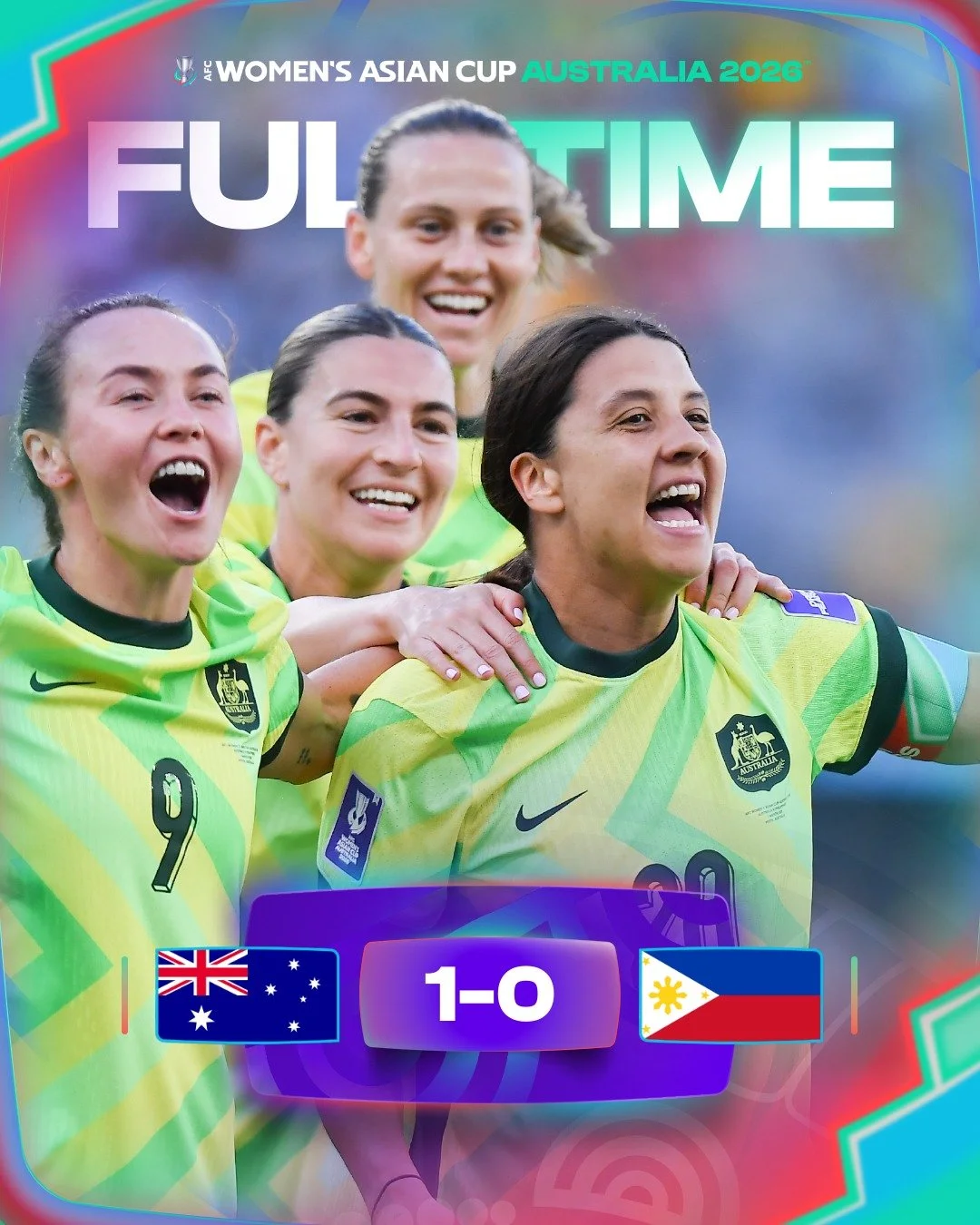 Matildas Edge Philippines in Historic Asian Cup Opener