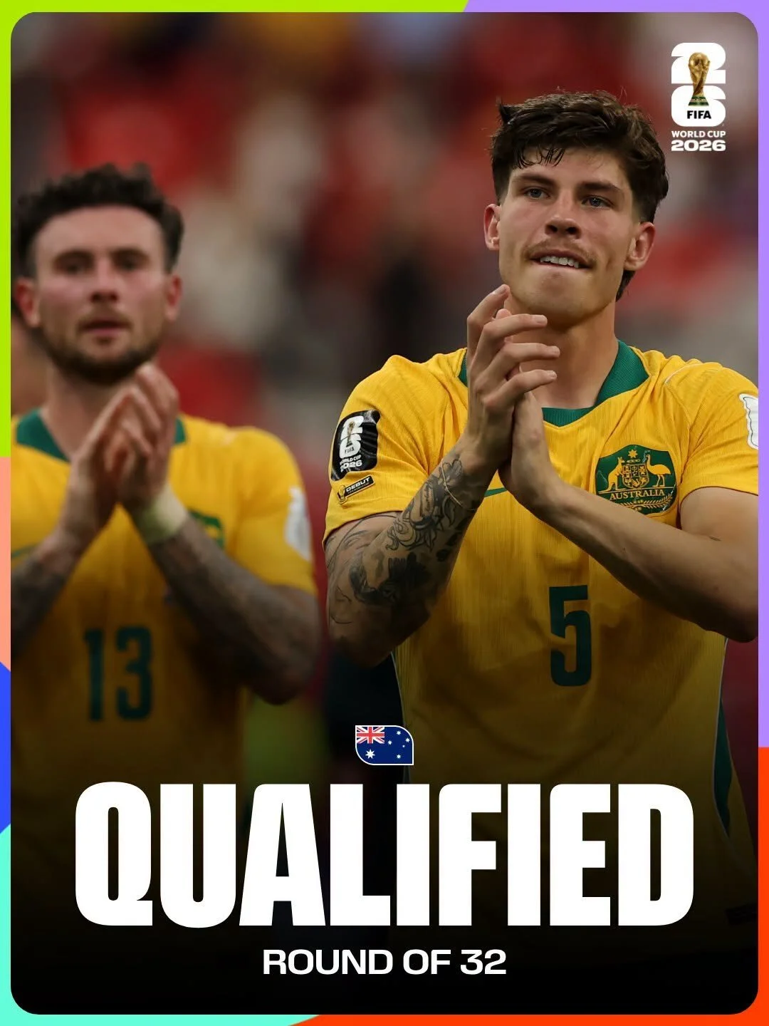 Australia Becomes Second Asian Side Through, Books High-Stakes Round of 32 Date with Egypt