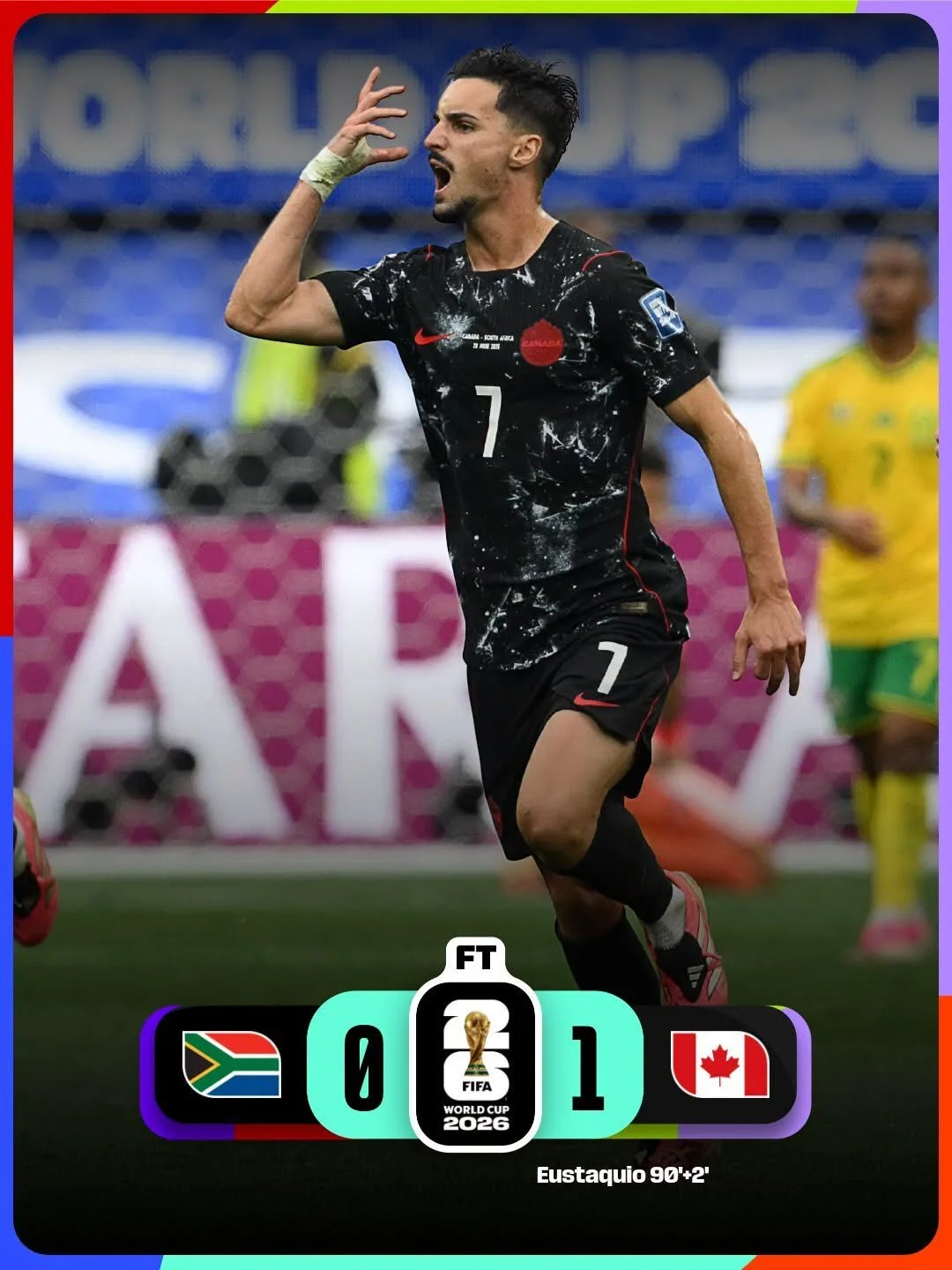 Late Eustáquio Heroics Propel Canada into World Cup Round of 16
