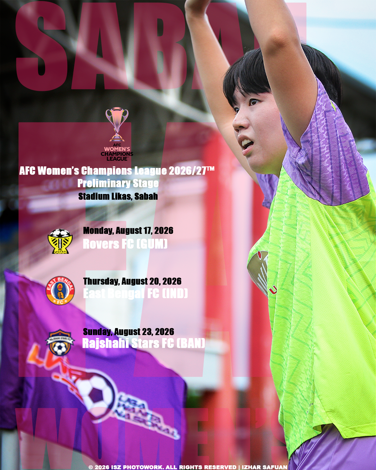 SAbah fa Target Group Stage Spot in AWCL 2026/27 Preliminary Round