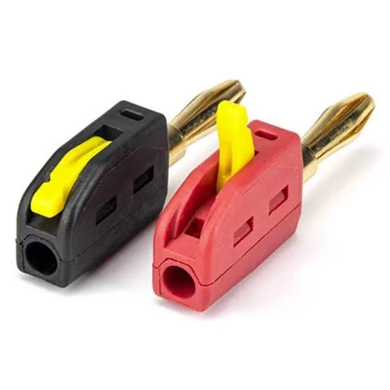 Quick Connect Banana Plug Pair